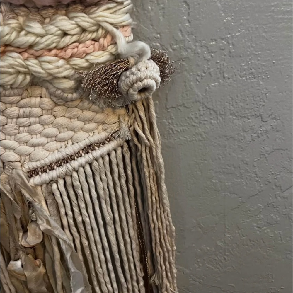 Handmade Boho Wall Hanging - Picture 3 of 4